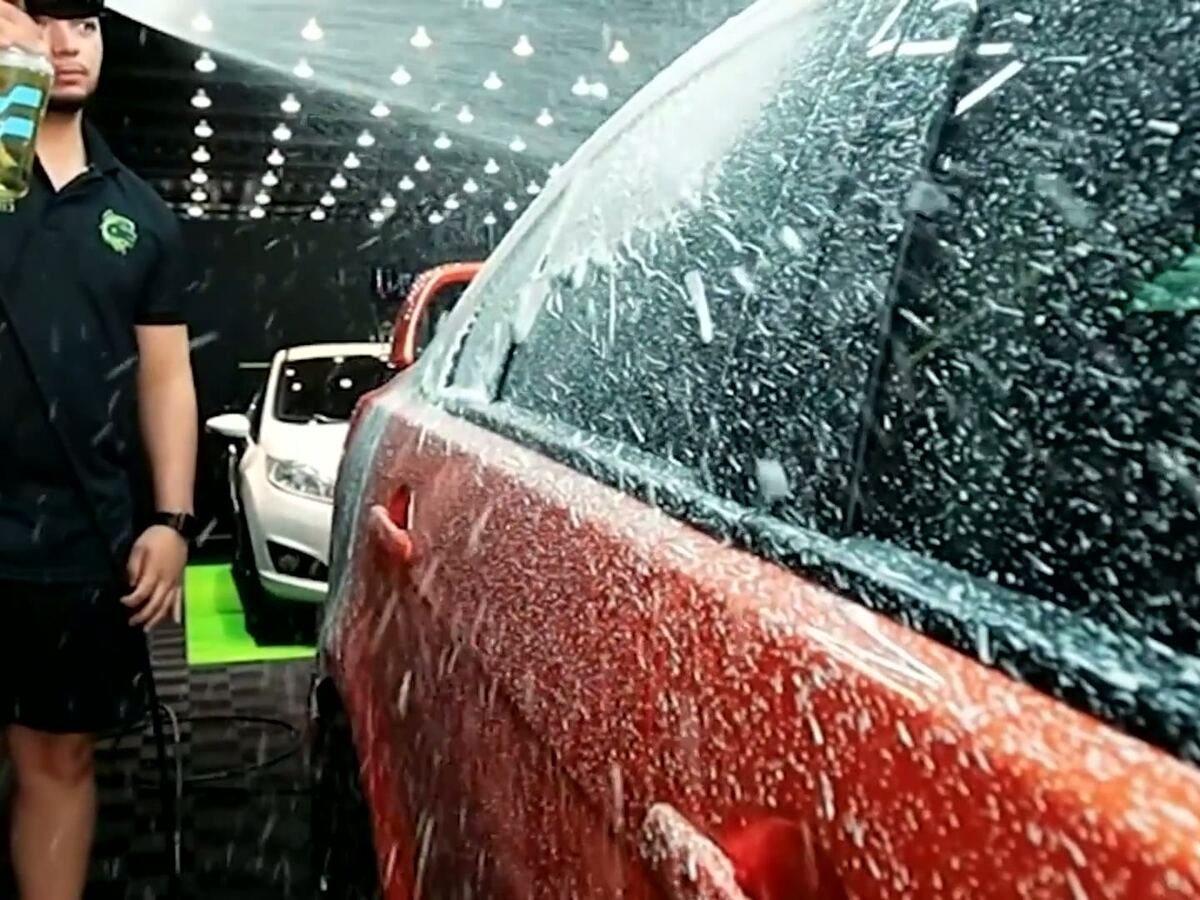Foam Bath — Exterior Wash